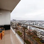 アパート Premium Skyline With Free Parking & Panoramic View