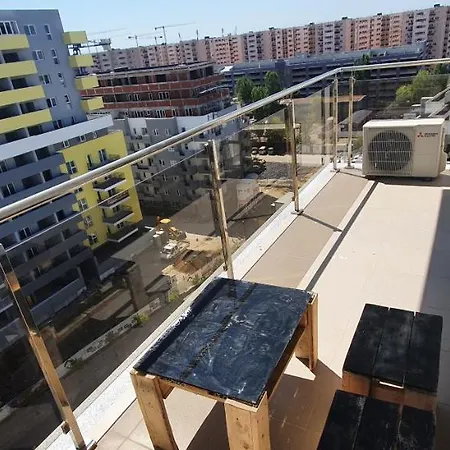 Premium Skyline With Free Parking & Panoramic View Apartament Bukareszt