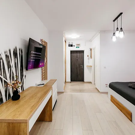 Premium Skyline With Free Parking & Panoramic View Bukarest