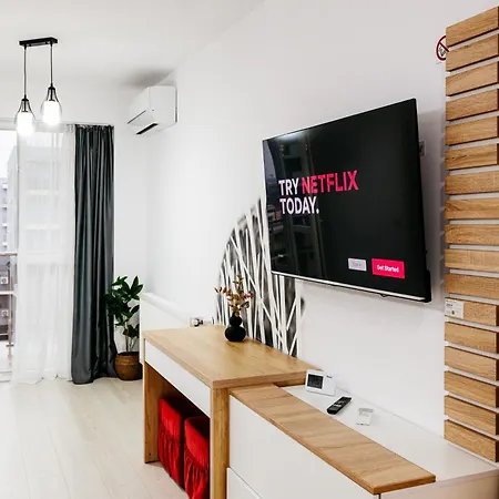 Apartman Premium Skyline With Free Parking & Panoramic View *