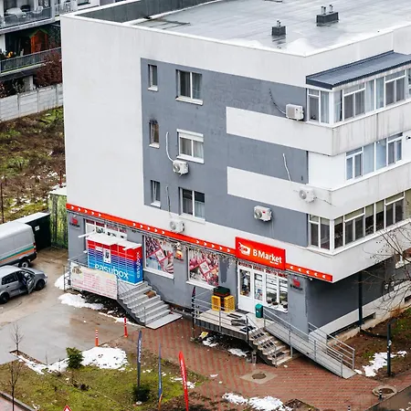 Premium Skyline With Free Parking & Panoramic View * Bukarest