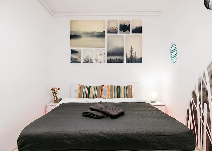 Premium Skyline With Free Parking & Panoramic View Apartament