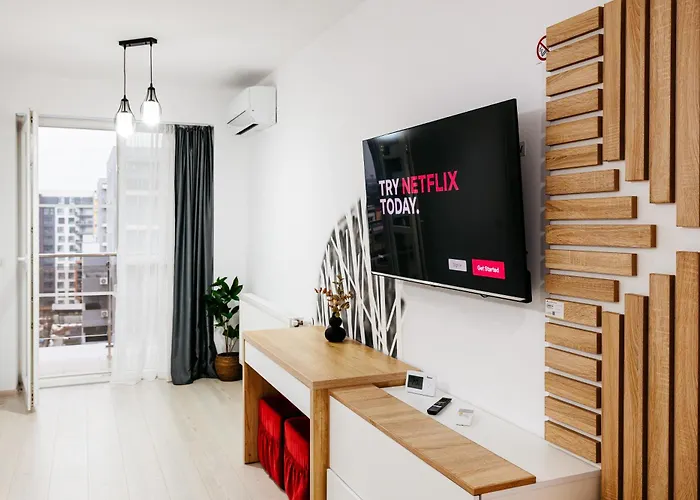 Apartament Premium Skyline With Free Parking & Panoramic View *