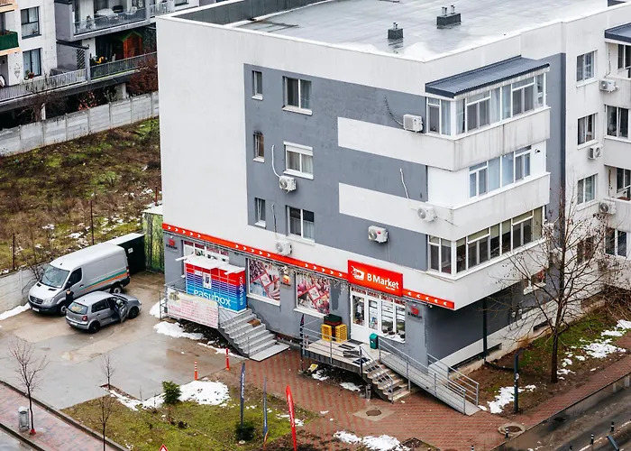 Premium Skyline With Free Parking & Panoramic View * Bukarest